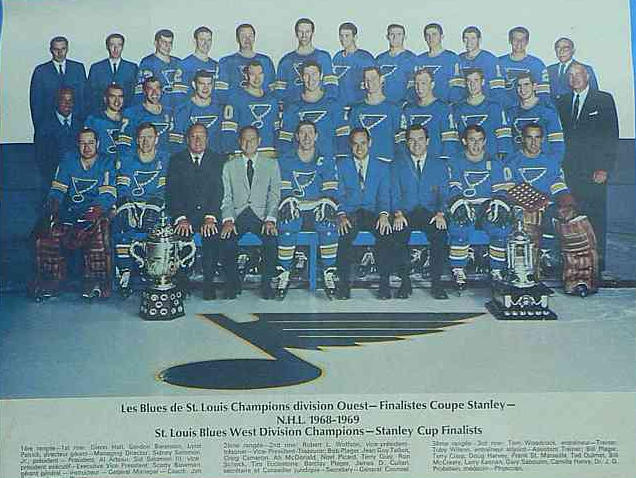 St. Louis Blues 1968-69 Next Six
