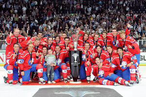 ZSC Lions win the Victoria Cup.