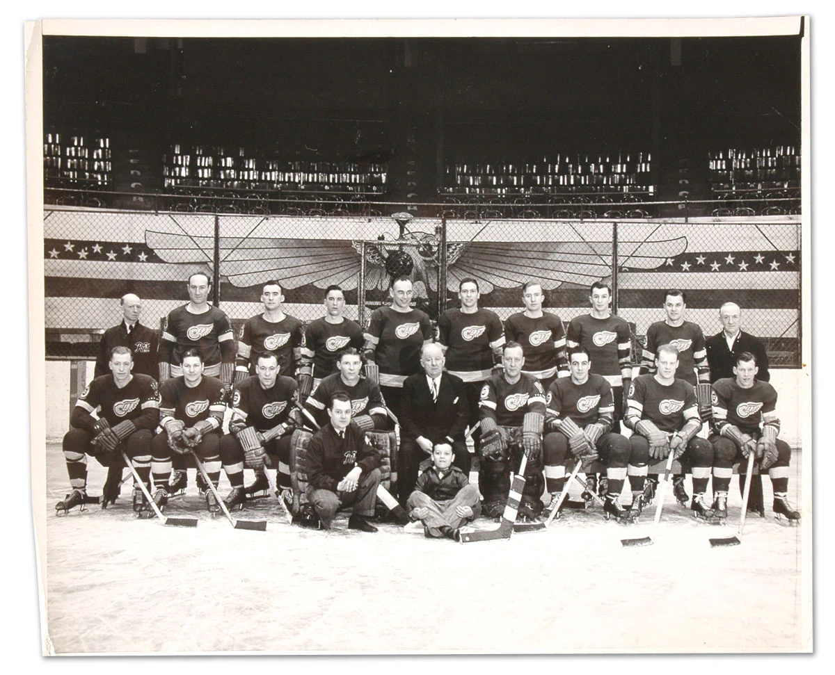 194445 Detroit Red Wings season Ice Hockey Wiki Fandom