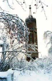 This town's water tower.