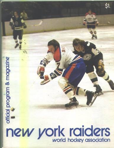 1972-75 WHA Craig Reichmuth 11 New York Raiders White Hockey Jersey