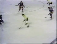 Ken Hodge had a hat trick, Game 1 of the 1972 Stanley Cup Finals, April 30, 1972.