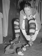 Hill dressing in 1939, showing the paucity of equipment protection.