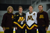 Brodt with her sister and parents