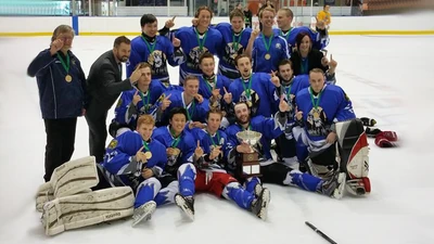 Sydney Wolf Pack AJIHL Championship Team March 1 2015.