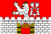 This town's flag.