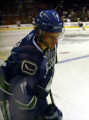 Kesler with the Canucks in October 2008