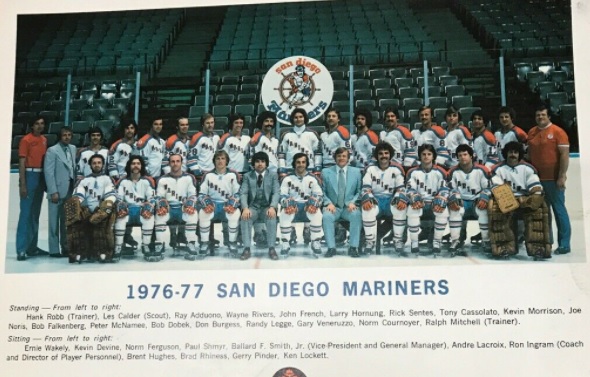 San Diego Mariners hockey team [WHA] statistics and history at