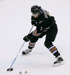 Dainius Zubrus the all-time leading point scorer from Lithuania.