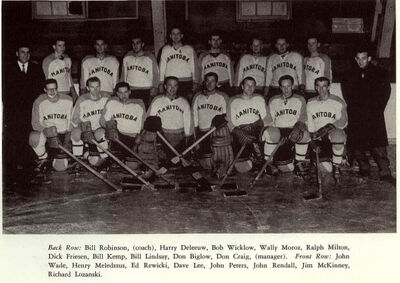 1959-60 Manitoba Bisons