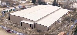Dewberry Arena under construction