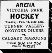 Southern League game @ Calgary