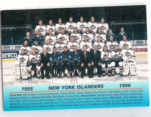 New York Islanders 1995-97 - The (unofficial) NHL Uniform Database