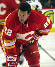Lee Stempniak was acquired in an off-season trade with Phoenix.