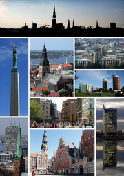 A montage of Riga.