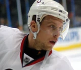 Heatley as a member of the Senators