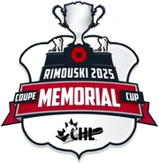Rimouski 2025 Memorial Cup Logo