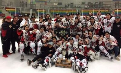 2017 KJHL champs Peguis Juniors