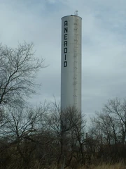 Water Tower in Aneroid.