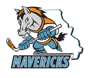 logo as Missouri Mavericks