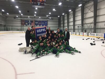 2018 USPHL Premier champions Hampton Roads Whalers