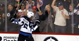  celebrates with the home crowd first game back in  since 1996