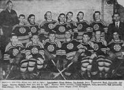 1956April-Bruins Exhibition team