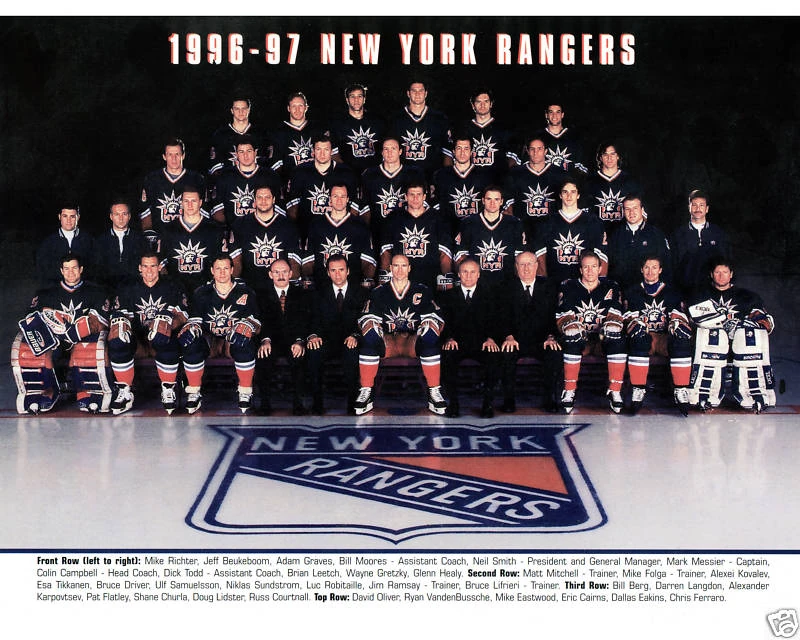 1996–97 New York Rangers season | Ice Hockey Wiki | Fandom