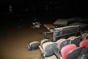 Saddledome flood seats