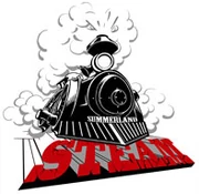 Logo as Summerland Steam