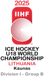 2025 IIHF U18 World Championship Division I B logo