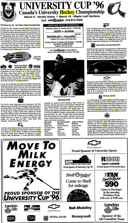 95-96UniCupTorontoGameAd