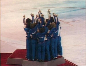 Miracle on Ice - podium