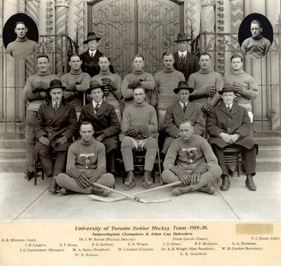 Toronto Varsity Blues 1919-20