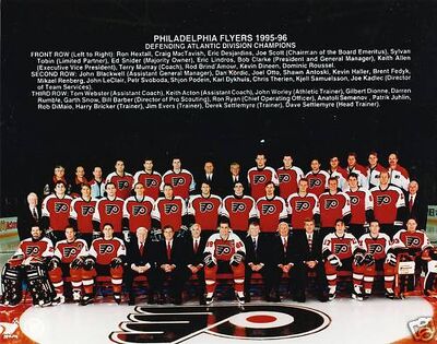 1996-99 Eric Desjardins Philadelphia Flyers Game Used Worn NHL