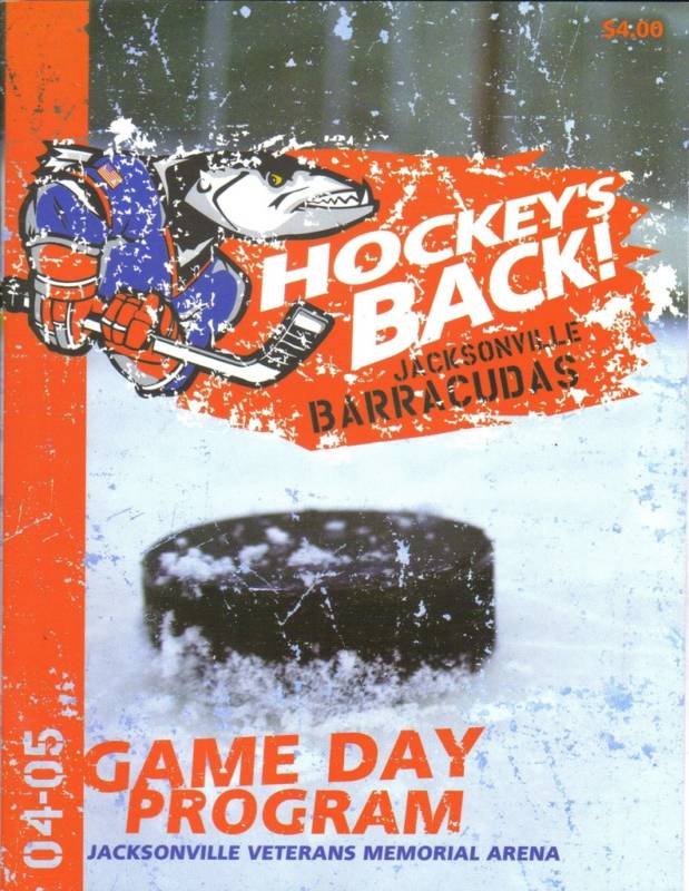 Jacksonville Barracudas, Ice Hockey Wiki