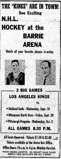 1969–70 Los Angeles Kings season, Ice Hockey Wiki