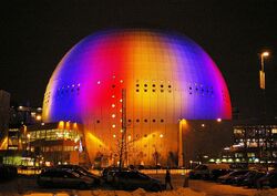 Globen Stockholm February 2007