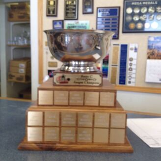 Regina Junior C Hockey League championship trophy