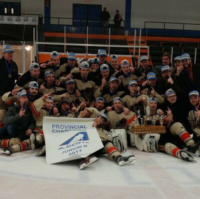 2017 Russ Barnes Trophy champs Wainwright Bisons