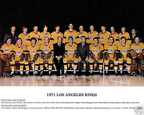Eddie Shack 1970 Los Angeles Kings Away Vintage Throwback NHL