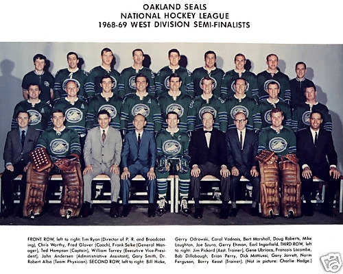 196869 Oakland Seals season Ice Hockey Wiki Fandom