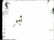 The first of three goals by , Game 2 of the 1974 Semi-finals, April 21, 1974.