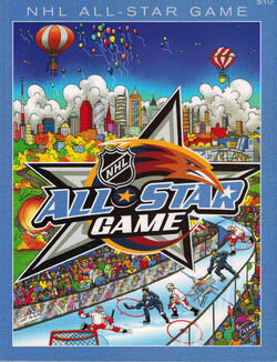 2008 NHL All Star Game Event Banner - NHL Auctions