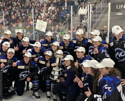 2019 NWHL champions Buffalo Beauts