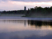 The Chestnut Hill Reservoir.