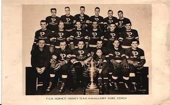 1939–1940 Pittsburgh Hornets postcard