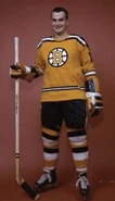 Murray Oliver with the Bruins in 1963.