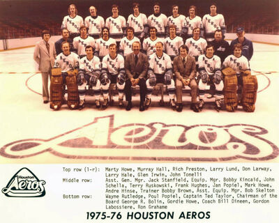 Houston Aeros (WHA), Ice Hockey Wiki