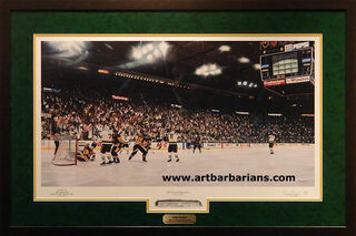 Met Center Memories by Terrence Fogarty Framed With Plate Large112013547